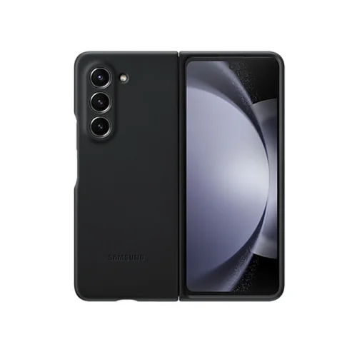 Samsung Galaxy Z Fold 5 Eco-Leather maska Black