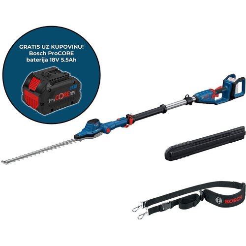 Bosch Akumulatorske teleskopske makaze za živu ogradu GHE 18V-50 TP Professional Solo (06008D5000) Cene