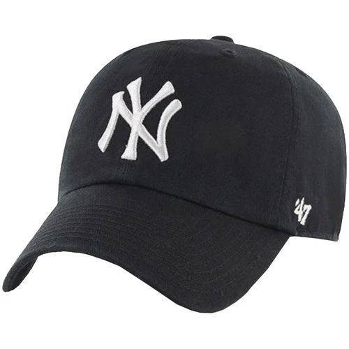 47 Brand New York Yankees MLB Clean Up Cap Crna