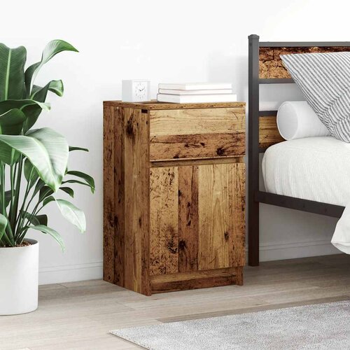 vidaXL Noćni ormarići 2 kom staro drvo 39x35x65 cm konstruirano drvo Cijene