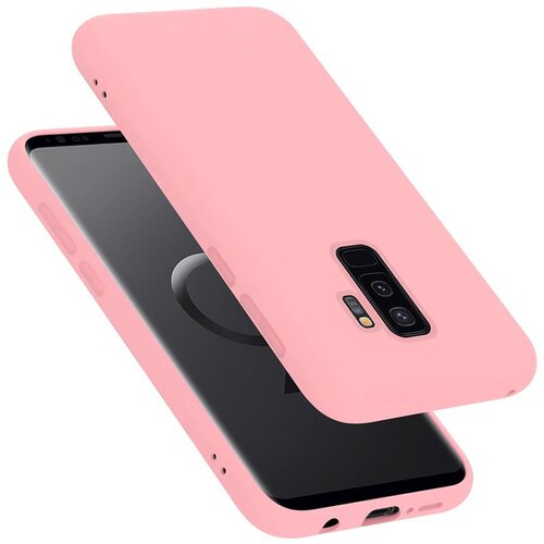Cadorabo Ohi&amp;scaron;je združljiv s Samsungom v tekoči roza barvi - za&amp;scaron;čitni pokrov iz fleksibilnega silikona TPU, (20587330) Slike