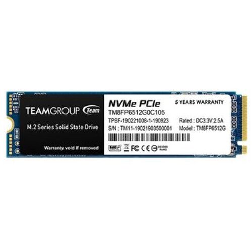 Team Group Teamgroup Mp33 512gb m.2 pcie nvme (tm8fp6512g0c101) ssd Cene