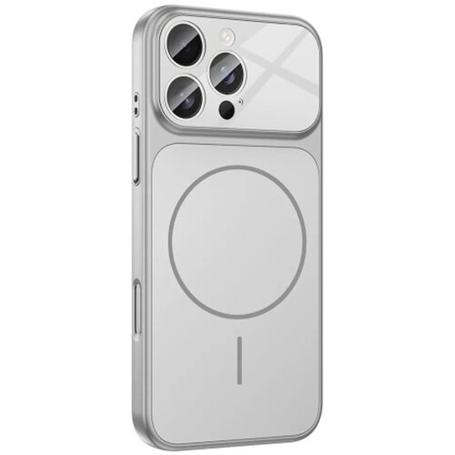 Magsafe futrola LookLike za iPhone 15 Pro Max, siva Slike