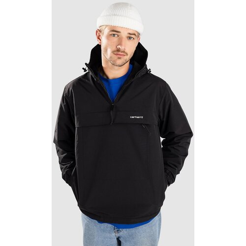 Carhartt WIP Windbreaker Anorak black / white Slike