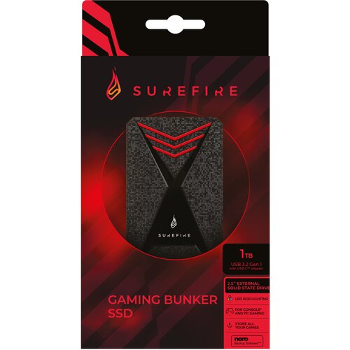 Surefire 1TB USB 3.2 2,5&#39;&#39; DISK SUREFIRE SSD Cene