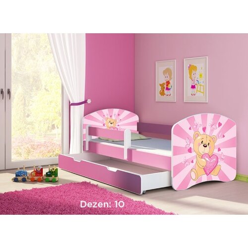 ACMA krevet za decu pink sa fiokom 180x80 2 10 Cene