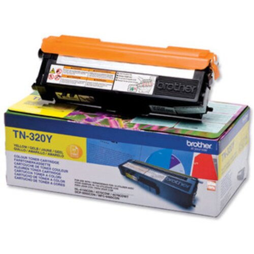 Brother TN-320 toner cartridge yellow standard capacity 1.500 pages 1-pack Slike