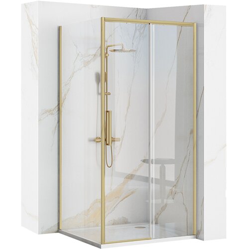 Rea Tuš kabina Rapid Slide Gold Brush Cijene
