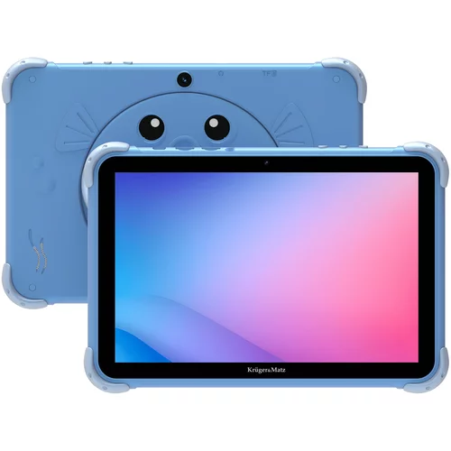  5Mpx mobilni dječji tablet 4G LTE SIM 64GB Android 13 BT FUN 1008 plavi