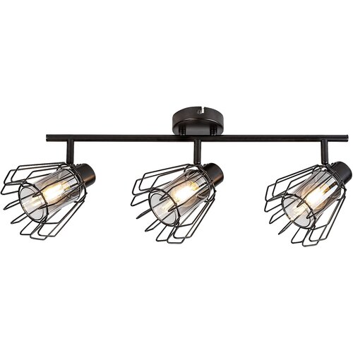 Rabalux plafonska spot lampa Emerencia, 3xE14, Crna Cene