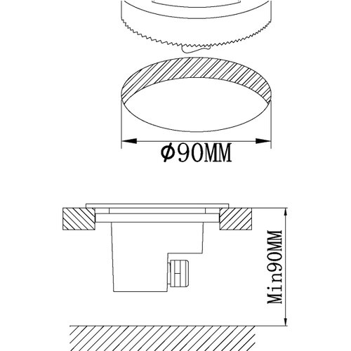 Eglo Lamedo vanjska ugradbena/1, led, 2,5w, inox Slike
