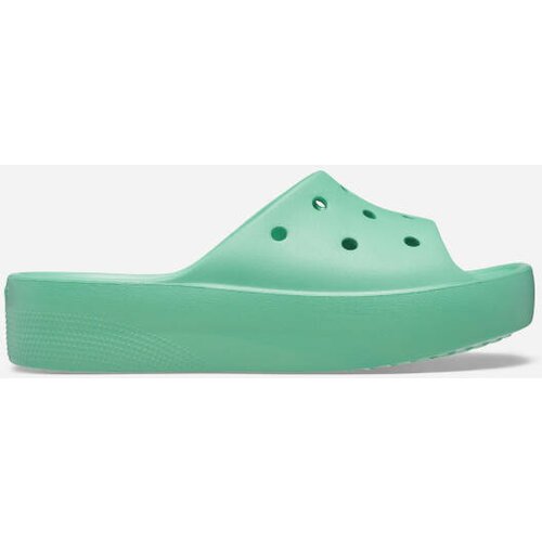 Crocs Ženske papuče Classic Platform Slide 208180 JADE STONE Cene