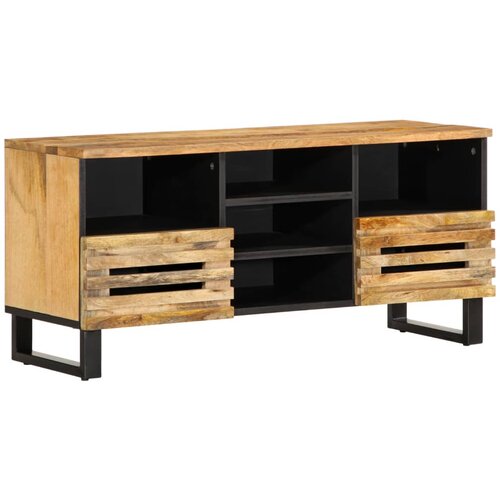 vidaXL TV omarica 100x34x46 cm trden robusten mangov les Cene