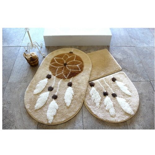 Chilai Home by Alessia set od 3 otirača za kupaonu Confetti Bathmats Indian Slike
