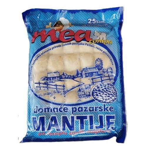  MEA COMPA Pazarske smrznute mantije sa mesom 730g Slike