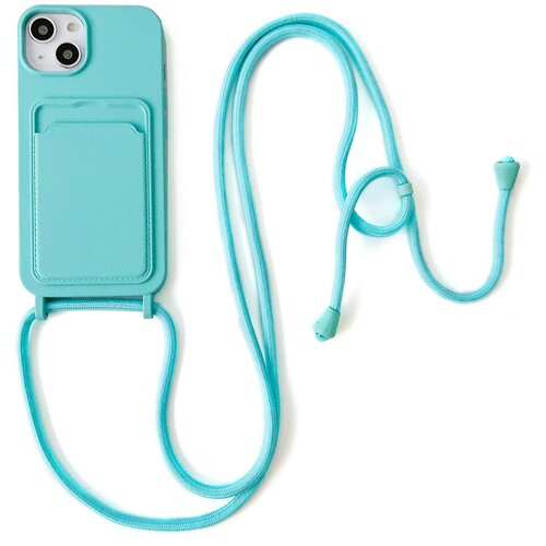 INORCO Za&amp;scaron;čitna torbica za iPhone 14 Case Tekoči silikonski ovitek za telefon proti padcu z režo za kartice, trak, (22036542) Slike