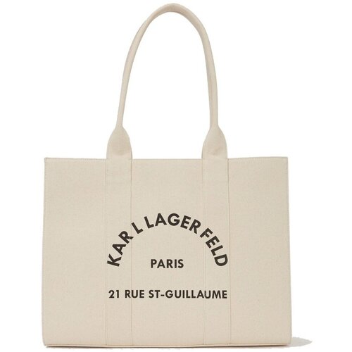 Karl Lagerfeld Torbe SRSG SQUARE LARGE TOTE Kostanjeva Slike