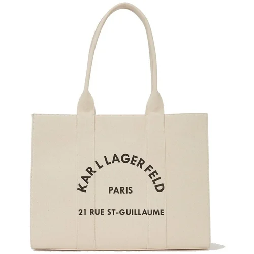 Karl Lagerfeld Torbe SRSG SQUARE LARGE TOTE Kostanjeva