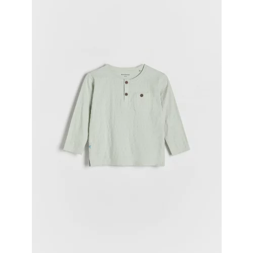 Reserved - BABIES` BLOUSE - light grey