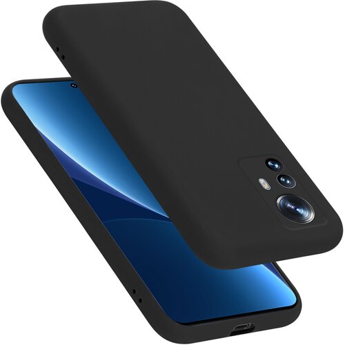 Cadorabo Ohi&scaron;je, združljiv s Xiaomi v tekoči črni barvi - za&scaron;čitni pokrov iz fleksibilnega silikona TPU, (20694952) Cene
