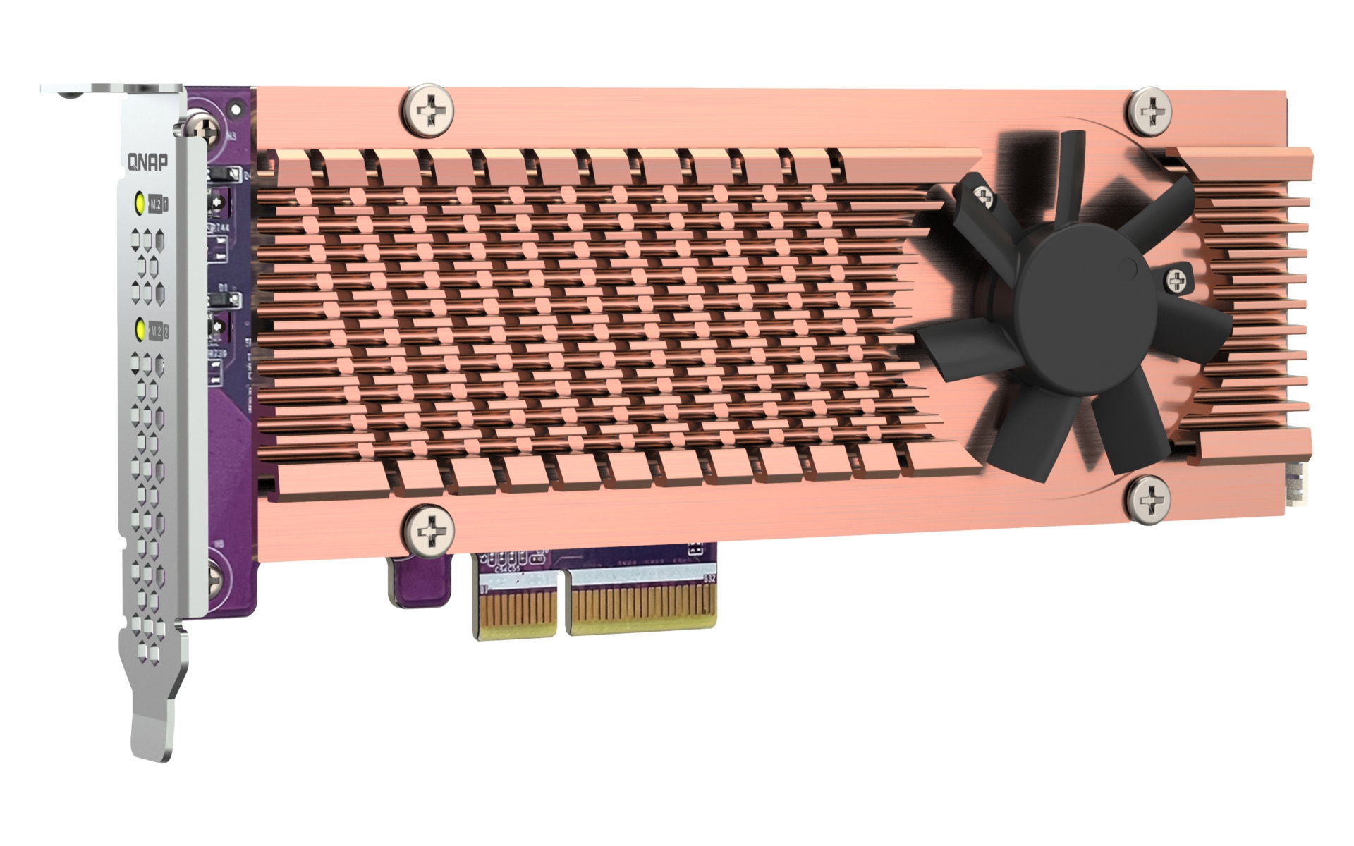 Qnap QM2-2P-344A 2x M.2 NVMe SSD PCIe x4 kartica za pro&scaron;irenje Cijene
