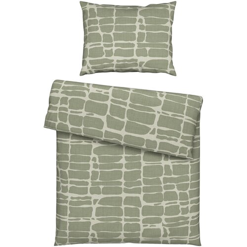 Esposa POSTELJNINA CREST 140/200 cm renforcé zelena Cene