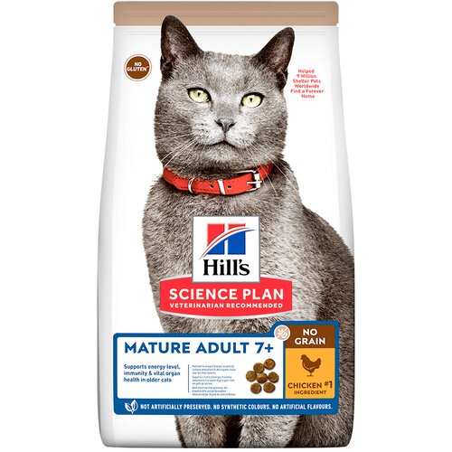HILL'S SCIENCE Plan Mature Adult 7+ No Grain s pi&scaron;čancem - 1,5 kg Cijene