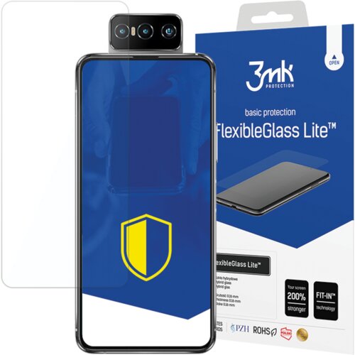 3mk ASUS ZENFONE 7 - FLEXIBLEGLASS LITE, (22001861) Slike
