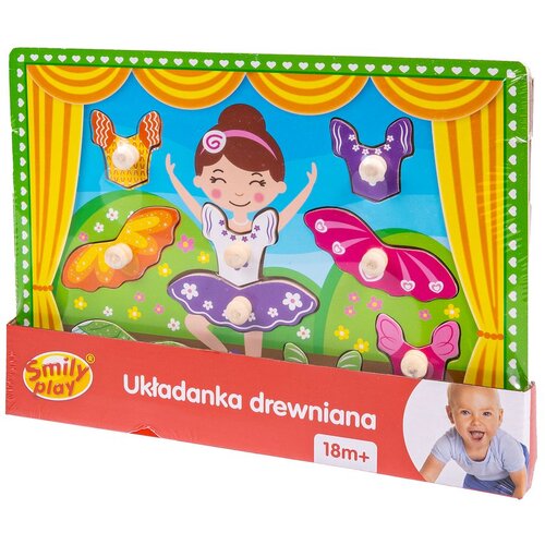 Smily Play drvene puzzle Balerina Slike