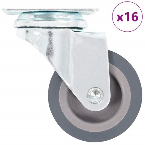 VidaXL Okretni kotačići 16 kom 50 mm Slike