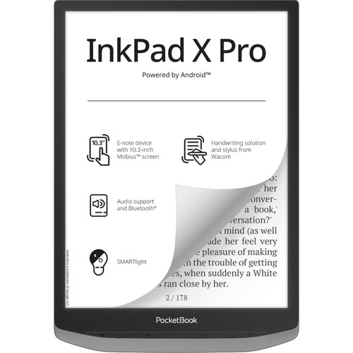 PocketBook InkPad X Pro eBook-čitač 26.2 cm (10.3 palac) siva Cijene