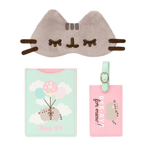 Grupo Erik Editores S. L. Futrola za pasoš i tag za kofer set - Pusheen Cene