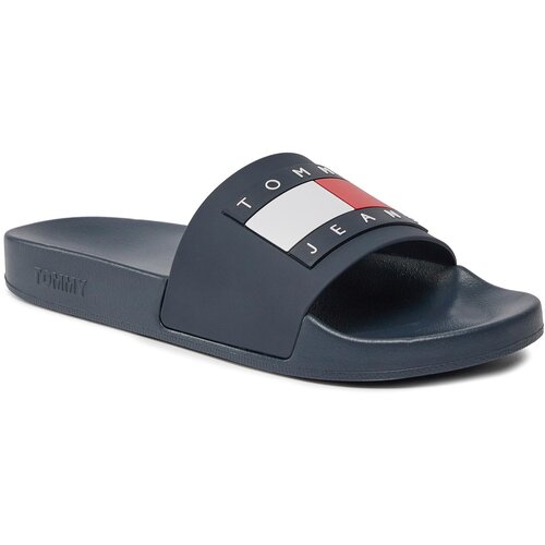 Tommy Jeans Natikači Pool Slide Ess EM0EM01191 Black C1G Cene