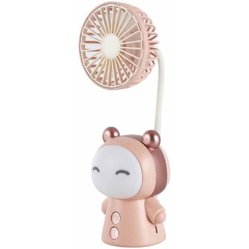 Dardanar risani prenosni ventilator z nočno lučko, zložljiv majhen zložljiv ventilator z baterijskim napajanjem usb, (21198563) Slike