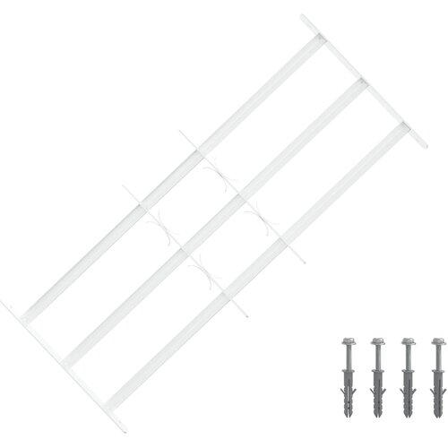  Sigurnosna re&amp;scaron;etka za prozore s 3 poprečna okvira 63-114 cm Slike