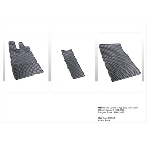 FROGUM Tipske patosnice za Fiat Ducato/Peugeot Boxer/Citroen Jumper(1994-2007) Cene