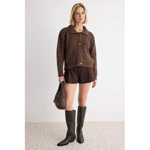 TRENDYOLMILLA Trendyol ženski duks Milla Brown Twoaw27Hi00182 Cene
