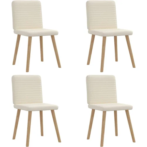 vidaXL Jedilni stoli 4 kosi platno, (21822272) vidaXL Jedilni stoli 4 kosi platno, (21822272)