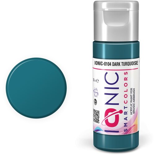 AMMO by MIG Jimenez AMMO Ionic Smart Colors Dark Turquoise 20ml | Akrilna Boja za Minijature IONIC-0104 Cene