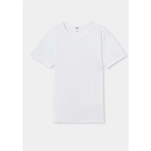 Dagi White D1160 O Neck T-Shirt