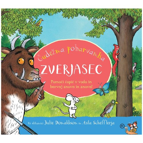 Mladinska Knjiga Zverjasec - čudežna pobarvanka Slike