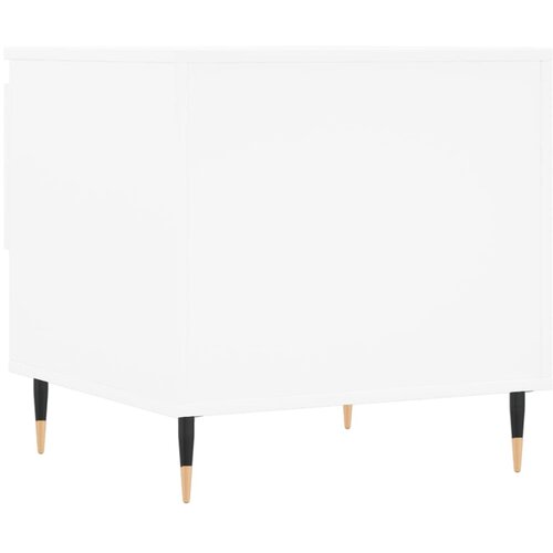  Stolići za kavu 2 kom bijeli 50x46x50 cm od konstruiranog drva Bijela Slike