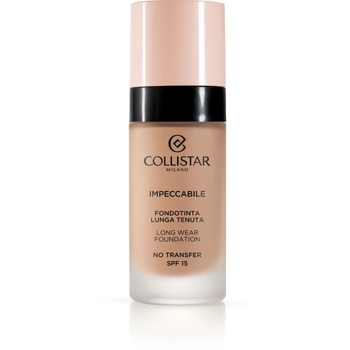 Collistar Impeccabile Long Wear Foundation dolgoobstojen tekoči puder SPF 15 4R Rosy Sand 30 ml Cene