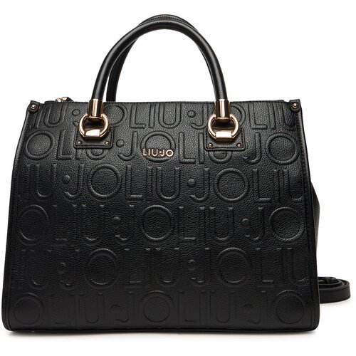 Liu Jo Ročna torba Ecs M Satchel AF5008 E0538 Črna Slike
