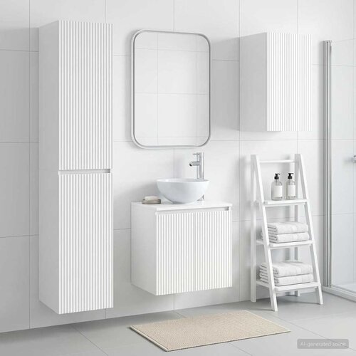  Set namje&scaron;taja za kupaonicu 3 kom. Bijela 33 x 34,5 x 160 cm Cijene
