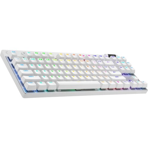 Unknown LOGITECH G PRO X TKL LIGHTSPEED Mechanical Gaming Keyboard - WHITE - US INT'L - TACTILE Cene