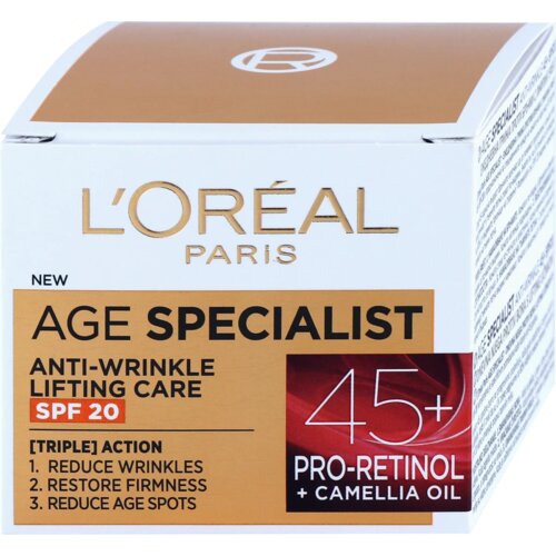 L´Oréal Paris Age specialist 45+ dnevna krema za lice SPF20 50ml Cene