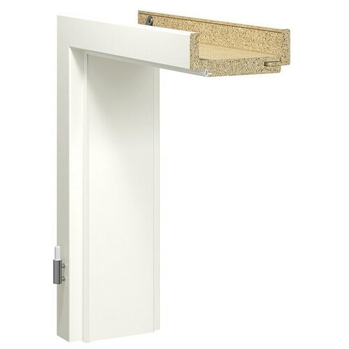 GETADOOR Laminit Dovratnik GL222 (650 x 2.000 mm, Debljina stijenke: 165 mm, Smjer otvaranja: Lijevo, Arktički bijela) Cijene