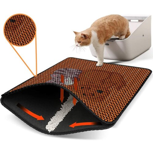WALLXPERT Nrszn0035 multicolor cat litter mat Cene