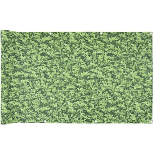 vidaXL Balkonsko platno vzorec rastlin zelena 500x90 cm PVC, (21416744) Cene